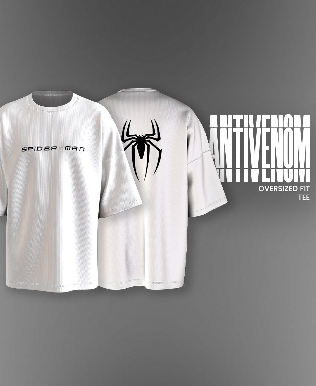 Spider-Man Antivenom Oversized T-shirt | Simple